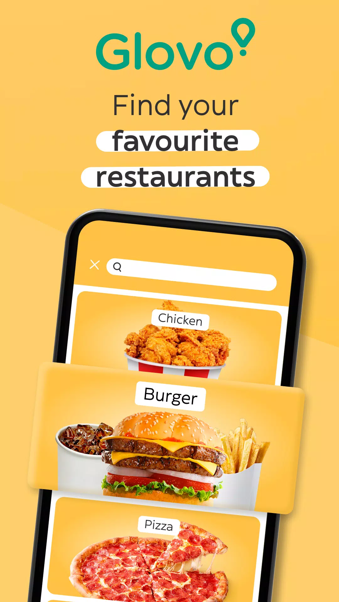 Glovo－Entrega de comida e mais Captura de tela 0