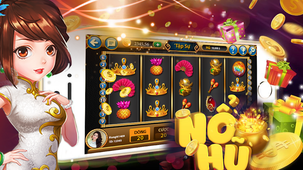 Slot - Vuong quoc lucky, Game Danh Bai Doi Thuong ภาพหน้าจอ 0