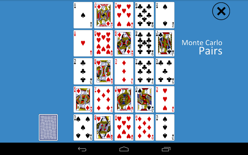 Solitaire Monte Carlo Plus Screenshot 0