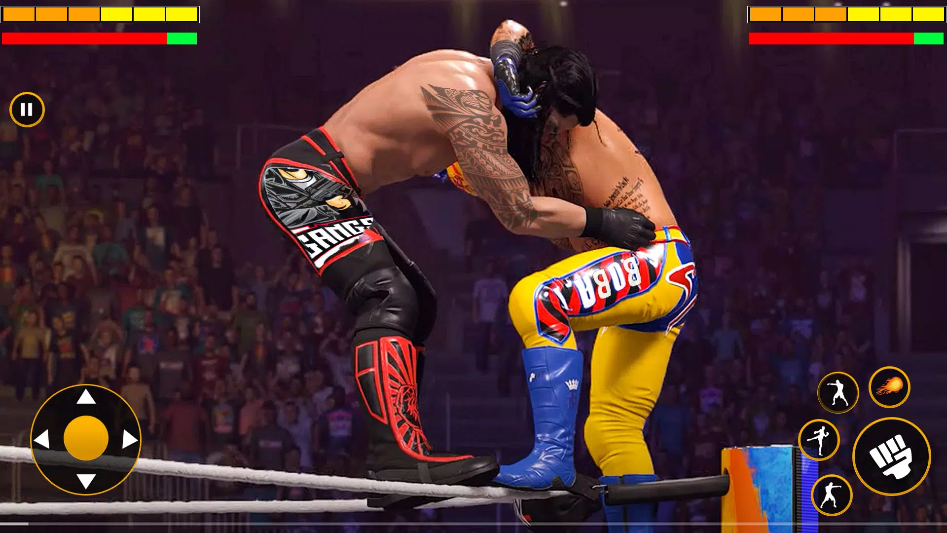 Real Wrestling Fighting Game Captura de pantalla 0