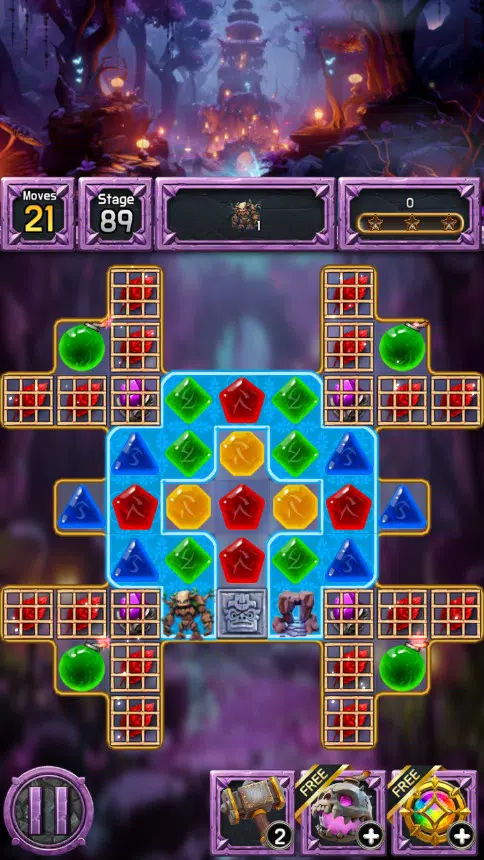 Jewel Monster World Screenshot 1