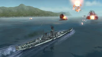 WARSHIP BATTLE:3D World War II Captura de pantalla 0