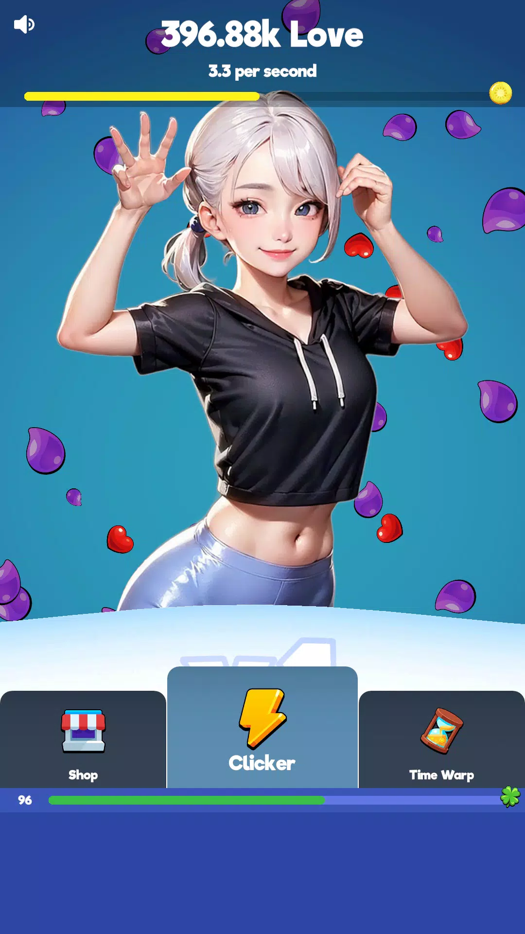 Sexy touch girls: idle clicker应用截图第1张