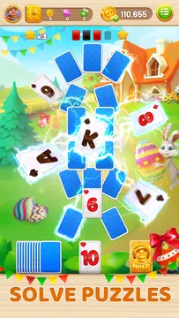 Solitaire Tripeaks: Farm Story ภาพหน้าจอ 0