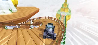 Mountain Climb: Stunt Car Game Ekran Görüntüsü 0