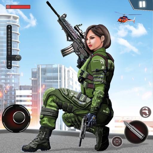 Army Sniper Gun Games Offline Tangkapan skrin 0