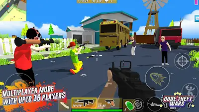 Dude Theft Wars FPS Open world 螢幕截圖 1