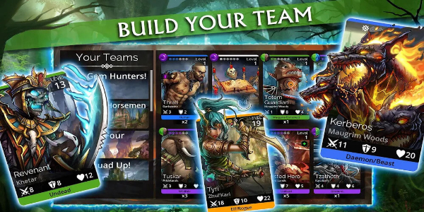 Gems of War MOD 螢幕截圖 1