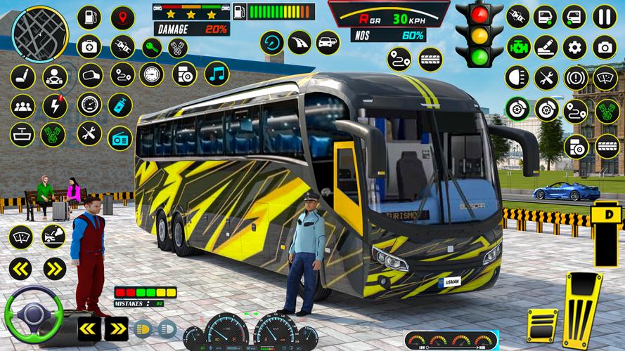 Classic Bus Simulator Games 3D ဖန်သားပြင်ဓာတ်ပုံ 0