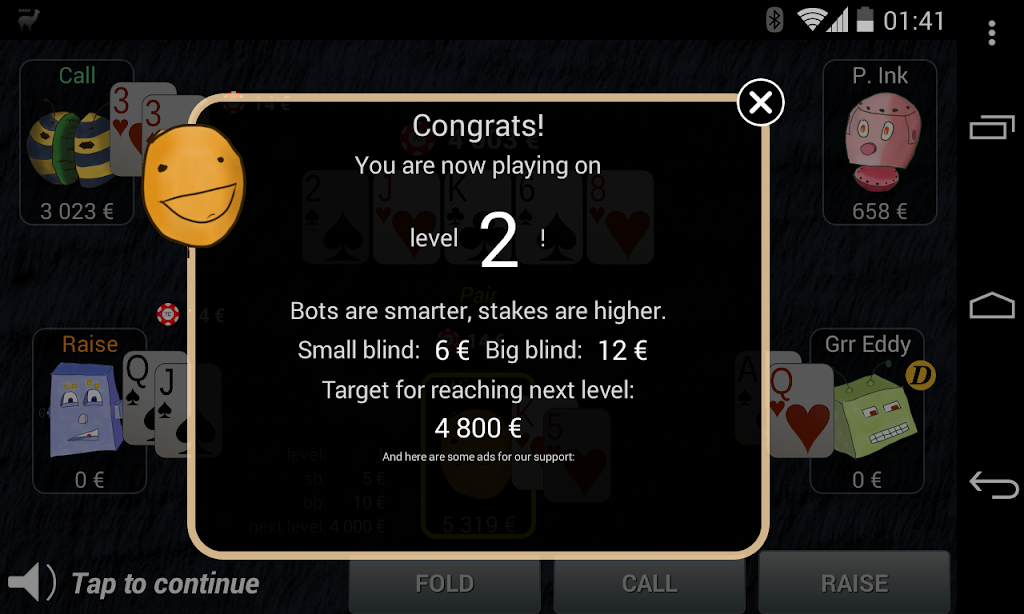 Bots Don’t Bluff Offline Poker应用截图第2张