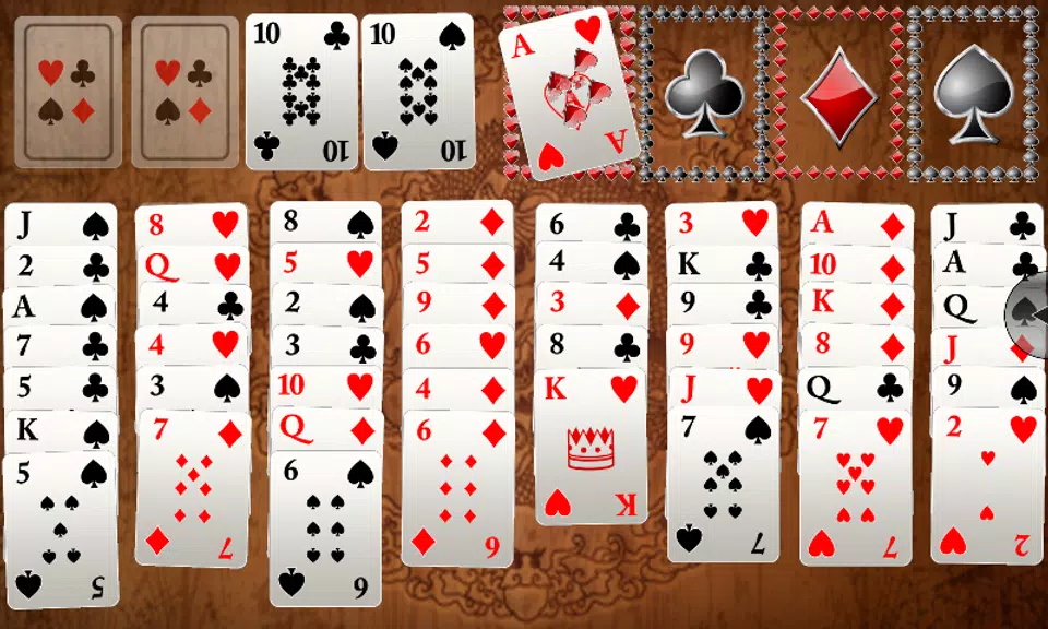 Ultimate FreeCell Solitaire 3D Capture d'écran 0