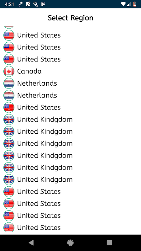 Delta VPN : Secure VPN Proxy : VPN UK, IRAN, USA Captura de pantalla 1