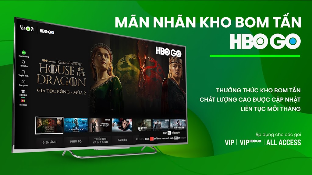 VieON for Android TV Schermafbeelding 3