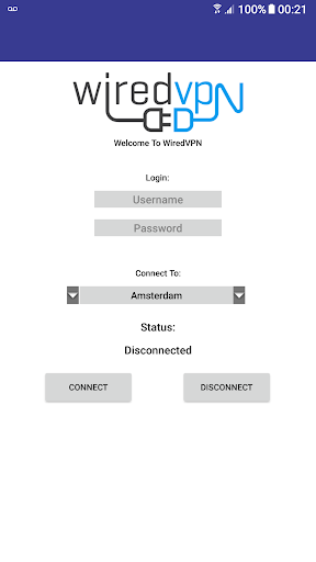 Wired VPN Client Schermafbeelding 0