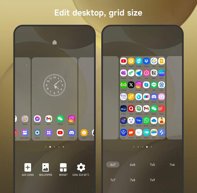 Cool S24 Launcher Galaxy OneUI Mod 螢幕截圖 3