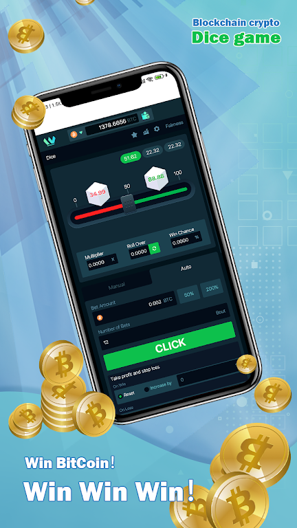 Crypto Dice Capture d'écran 0