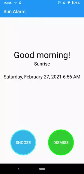 Sun Alarm ဖန်သားပြင်ဓာတ်ပုံ 3