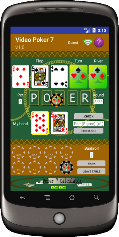 Video Poker 7 Captura de tela 0