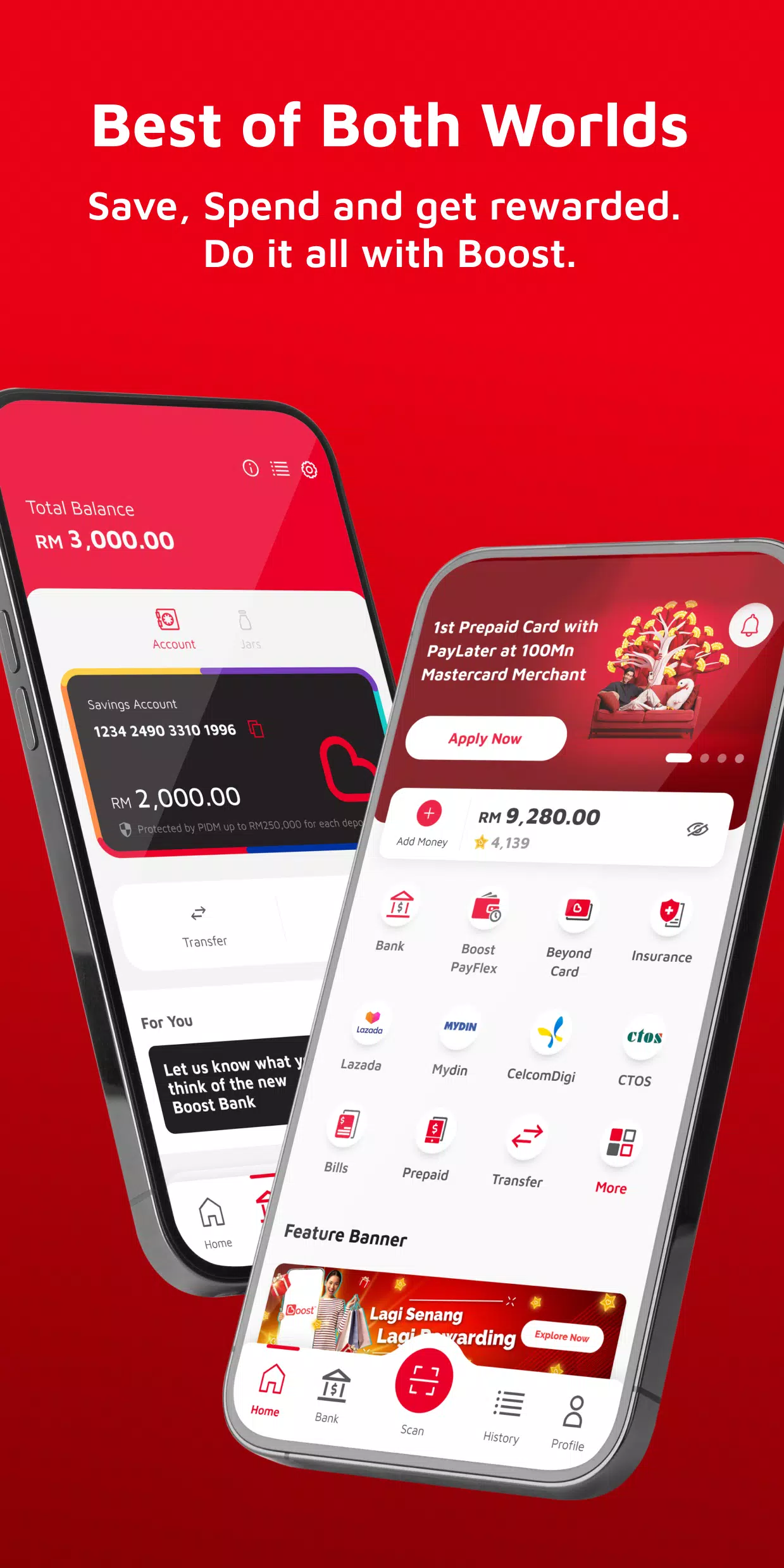 Boost App Malaysia Captura de tela 0