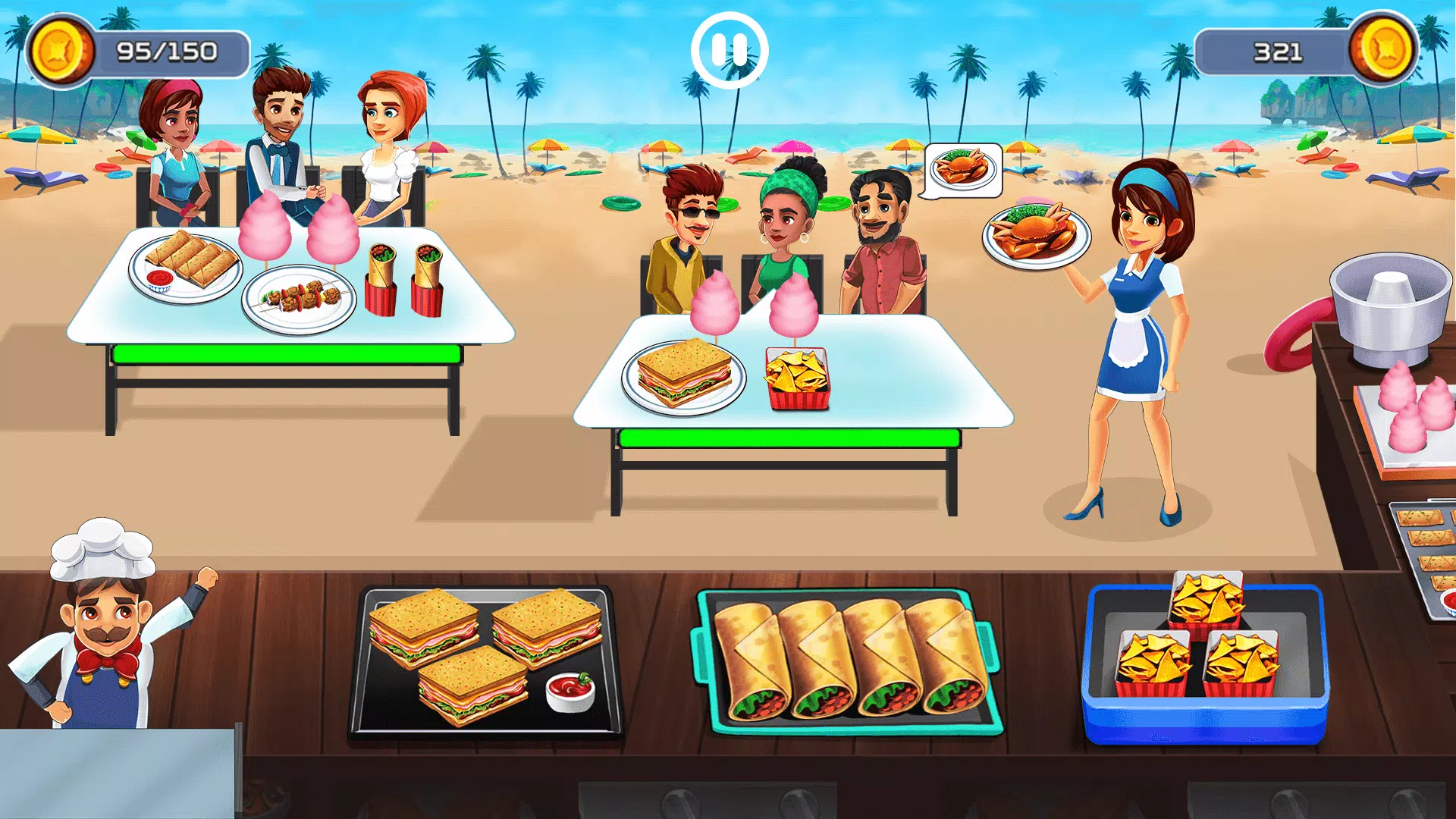 Schermata Cooking Cafe 3