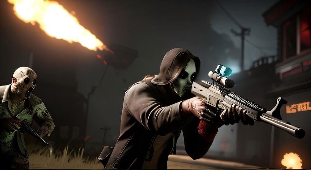 Zombie Sniper FPS: Under Ashes Captura de pantalla 1