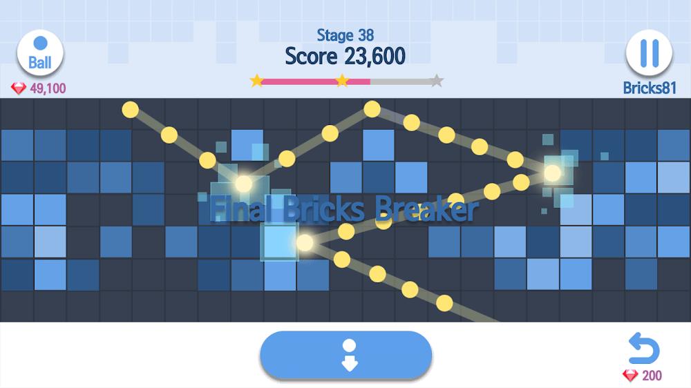 Final Bricks Breaker ภาพหน้าจอ 0