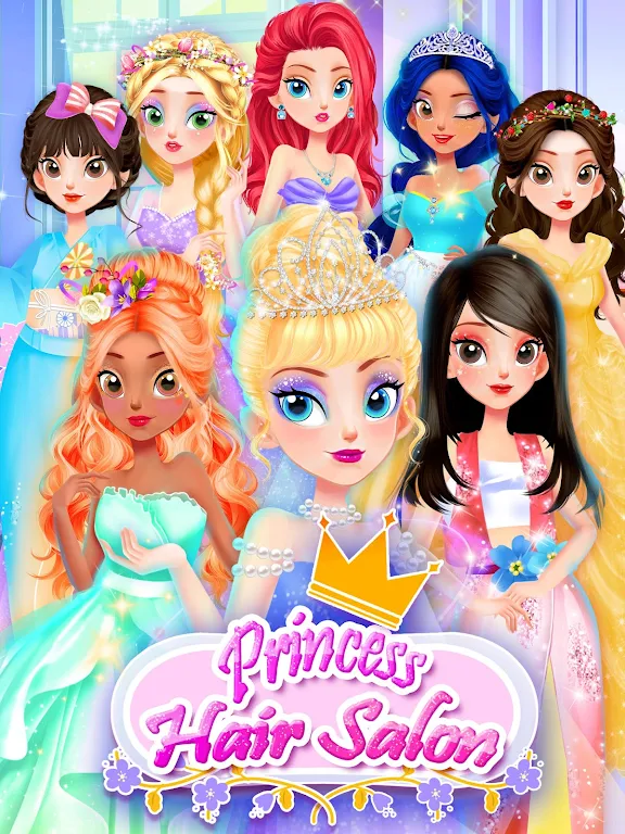 Princess Games: Makeup Games Zrzut ekranu 0