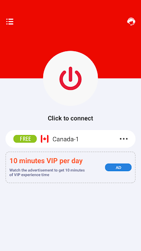 VPN Canada - CA Fast VPN Ekran Görüntüsü 2