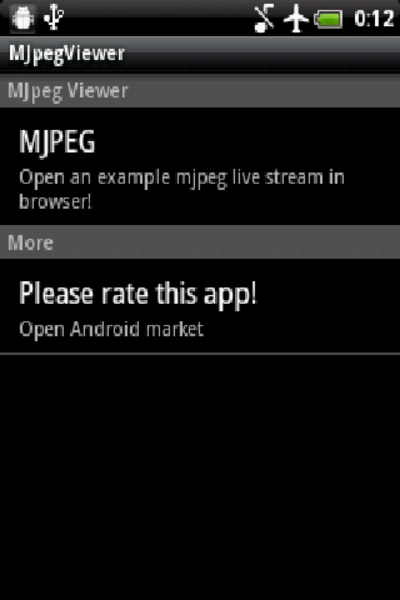 MJpegViewer Screenshot 0