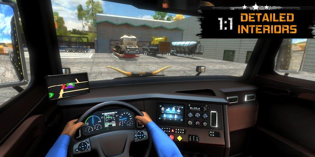 Truck Simulator USA Revolution Mod Ảnh chụp màn hình 2