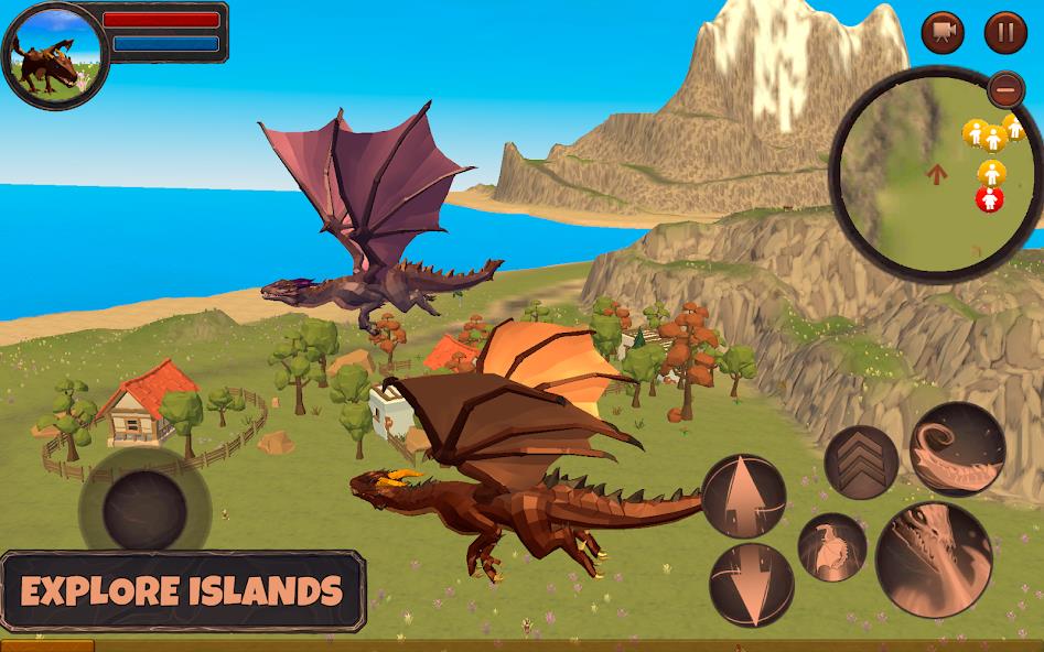 Dragon Simulator 3D Mod স্ক্রিনশট 0