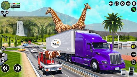 Animal Transport Truck Driving ဖန်သားပြင်ဓာတ်ပုံ 2