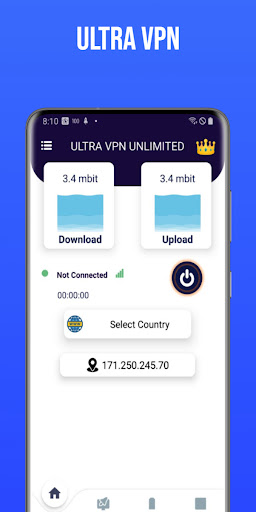 Ultra VPN Proxy 2023 Скриншот 0