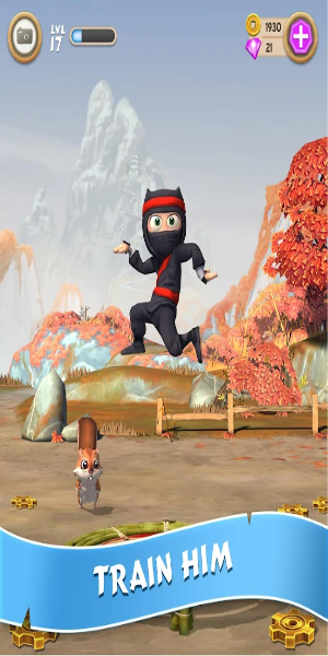 Clumsy Ninja Mod Schermafbeelding 0