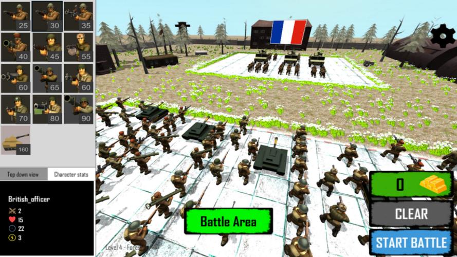 WORLD WAR 2 EPIC WAR SIMULATOR 螢幕截圖 1