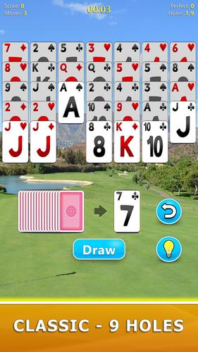 Golf Solitaire Скриншот 2