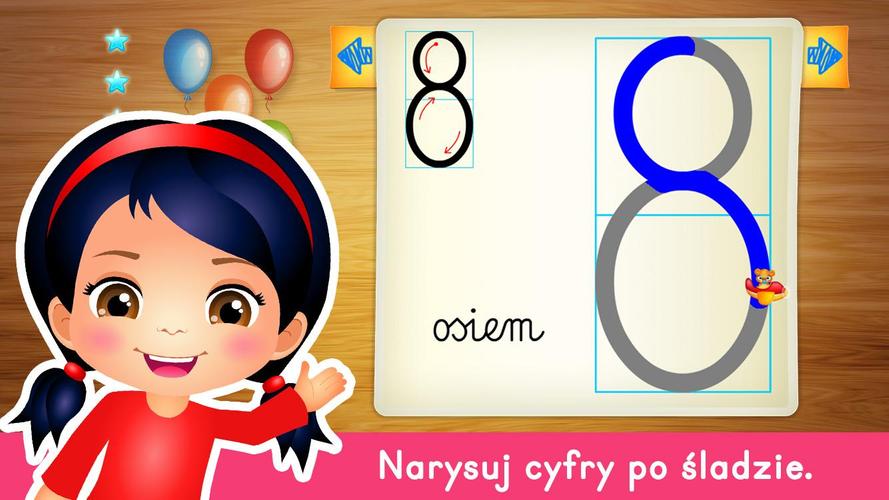 Matematyka dla Dzieci - Cyfry Capture d'écran 2