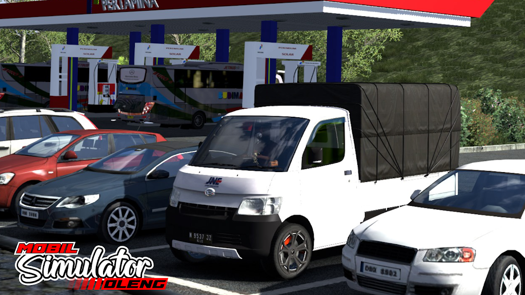 Mobil Simulator Oleng Ảnh chụp màn hình 1