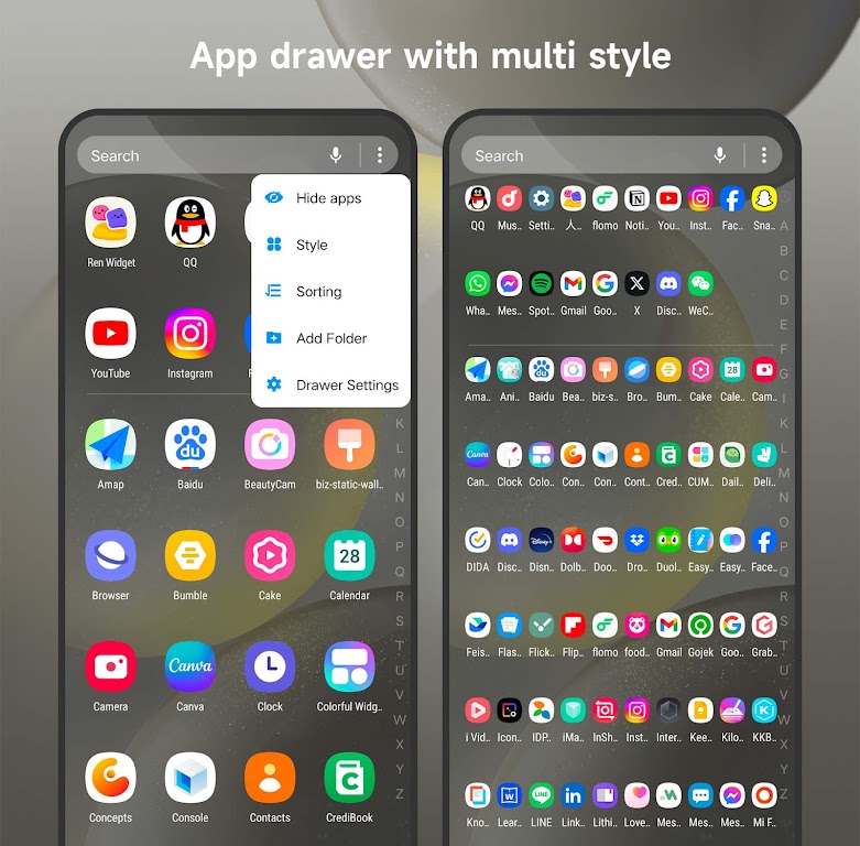 Cool S24 Launcher Galaxy OneUI Mod 螢幕截圖 2