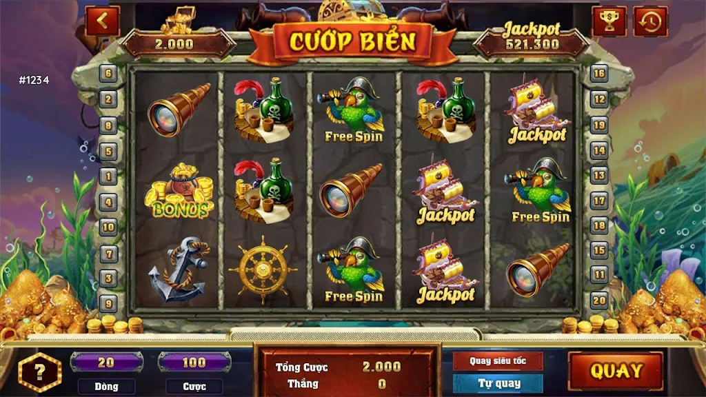 Bắn Cá Rồng - Bắn Cá Slot ภาพหน้าจอ 1