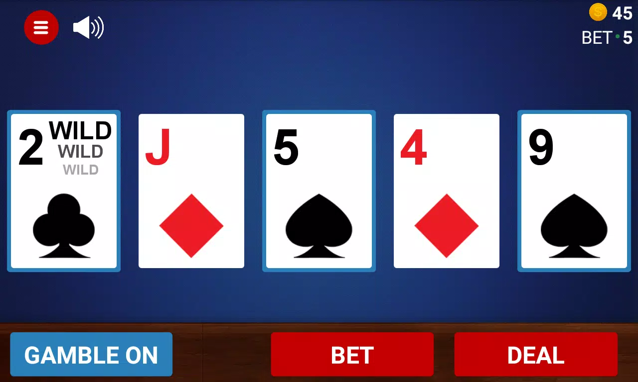 Deuces Wild-Casino Video Poker Captura de pantalla 1