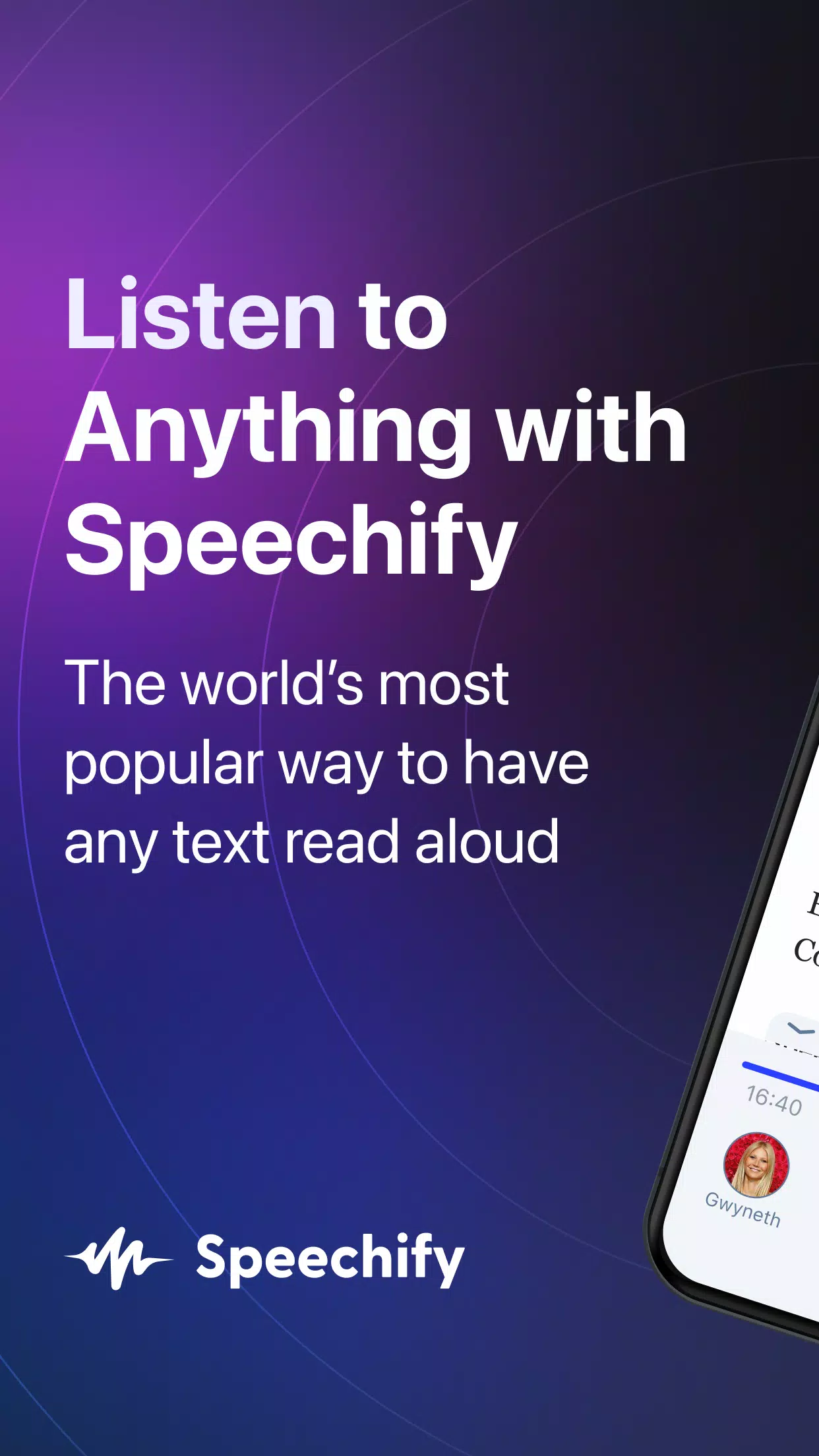 Speechify Text to Speech Voice 螢幕截圖 0