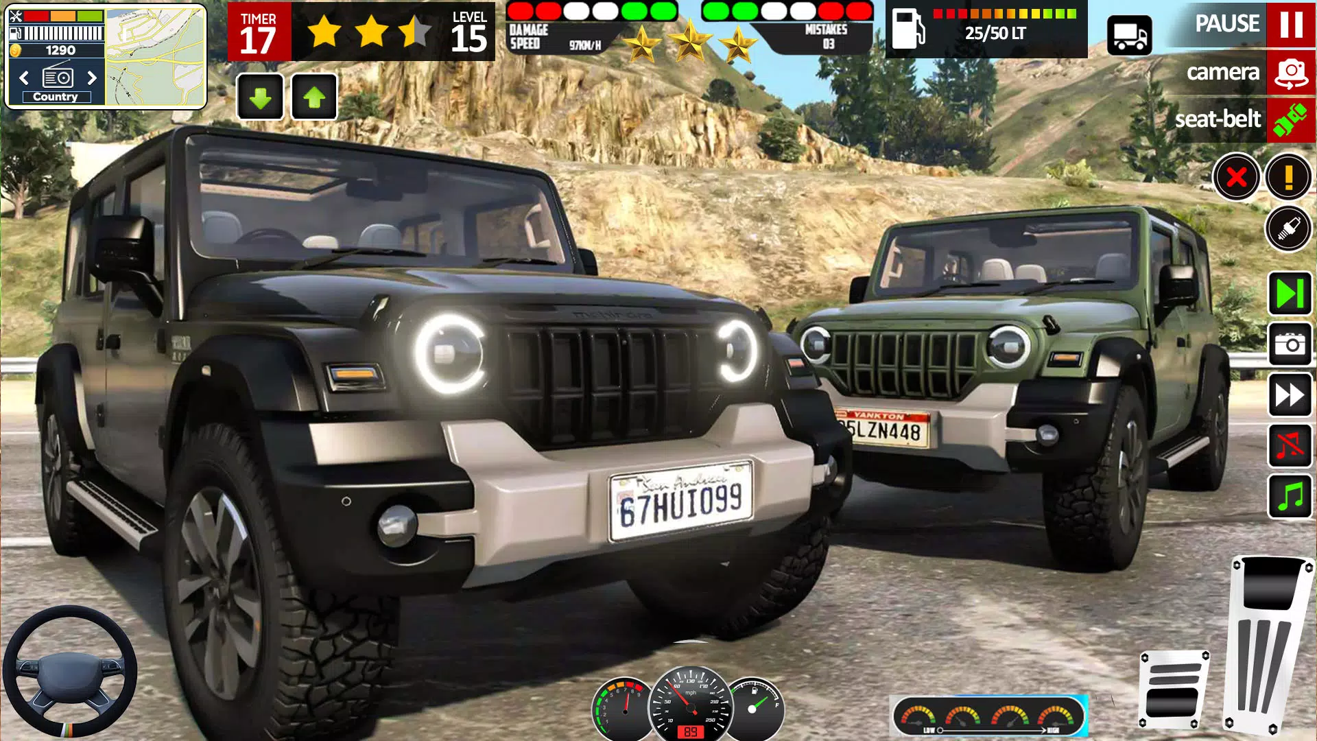 Offroad Jeep Game Simulator 3d 스크린샷 2