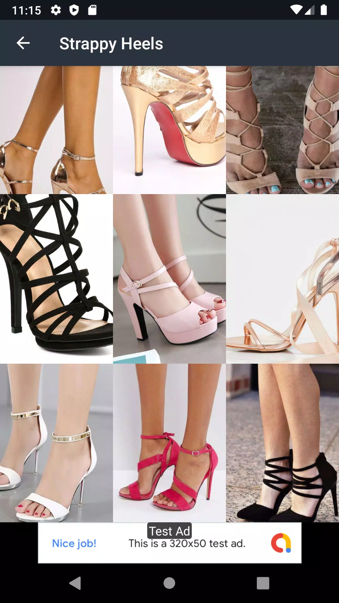 Schermata Strappy Heels Ideas 1