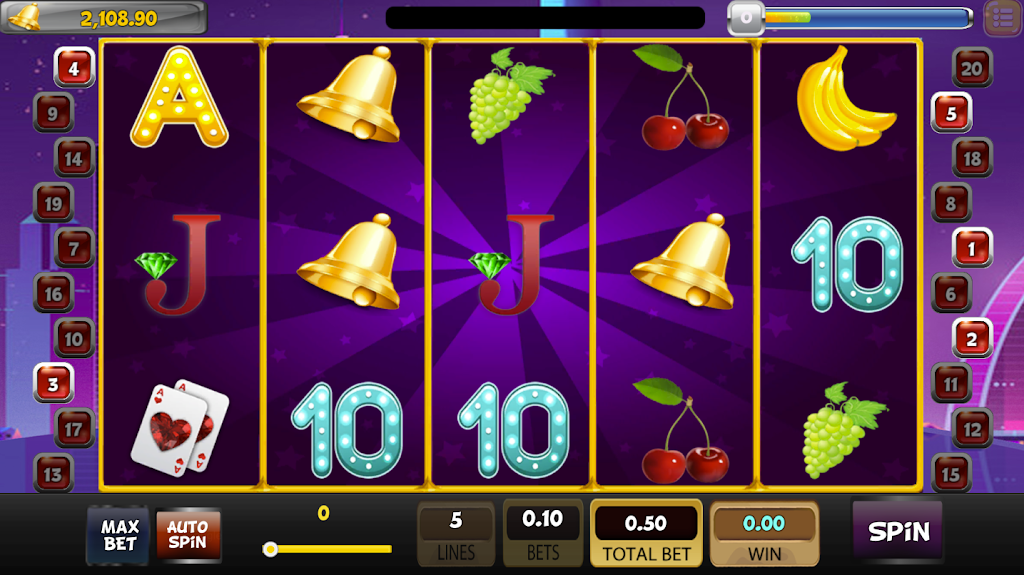 SlotMan - Free Classic Vegas Slot Machine 777 স্ক্রিনশট 0