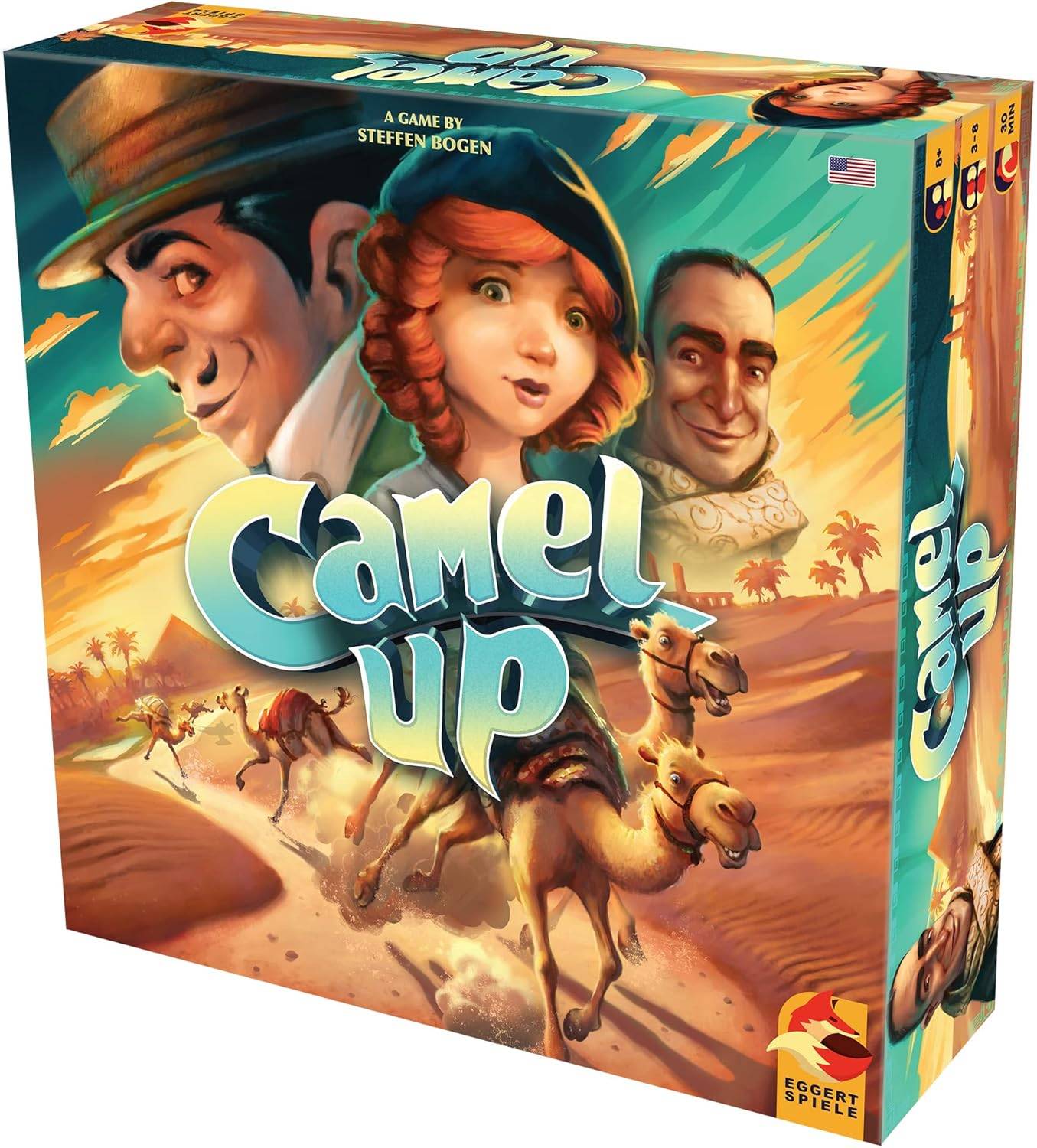 Camel Up是一個有趣的博彩棋盤遊戲，現在正在銷售