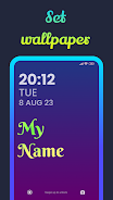 Name wallpaper maker in style 스크린샷 3