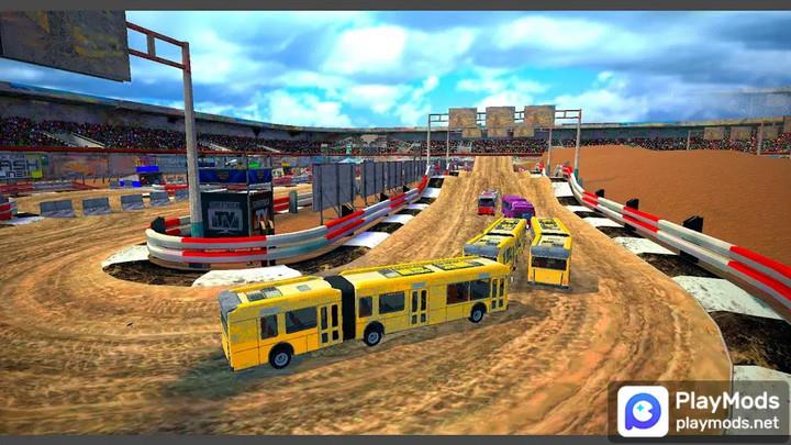 Long Bus Derby Battle Forever Tangkapan skrin 3