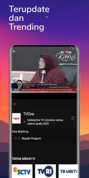 TV Indonesia 螢幕截圖 0