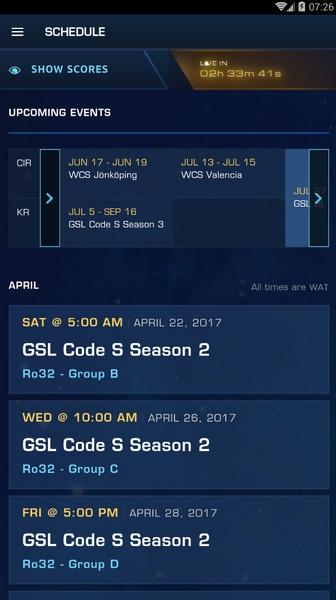 Starcraft WCS Schermafbeelding 2